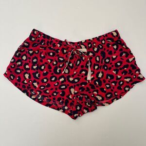 Forever 21 Lingerie Hot Pink & Purple Cheetah Shorts, Forever‎ 21 Sleepwear 297